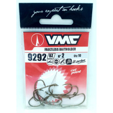 HOOK VMC 9292BZ #2 BAITHOLDER 10PP