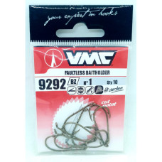 HOOK VMC 9292BZ #1 BAITHOLDER 10PP