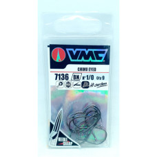 HOOK VMC 7136BN #1/0 CHINU EYED 9PP