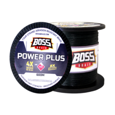 BRAID BOSS POWERPLUS 4X-20LB 600M GREEN