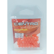 BEADS CENTRO 6MM RED 36PP