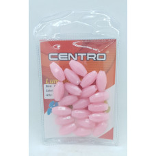 BEADS CENTRO 10MM LUMO/PINK 20PP