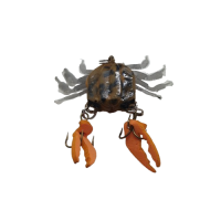 KRAPPIE CRAB-NATURAL BROWN