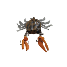 KRAPPIE CRAB-NATURAL BROWN