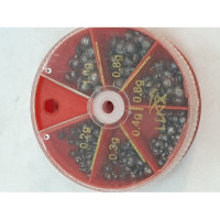 WEIGHT SPLIT SHOT ROUND LINX REMOVABLE