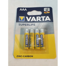 BATTERY AAA 4 PACK VARTA