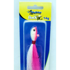 BUCKTAIL JIG 1/2OZ-PINK/LUMIN