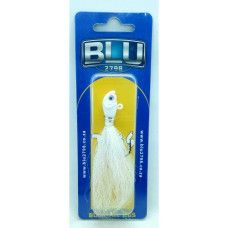 BUCKTAIL JIG 0.50OZ W/FLASH BLU