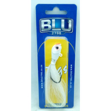 BUCKTAIL JIG 1OZ W/FLASH BLU