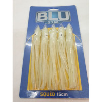 BLU OFFSHORE SQUID 15CM GLOW