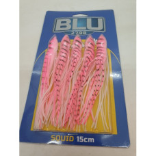 BLU OFFSHORE SQUID 15CM PINK WHITE