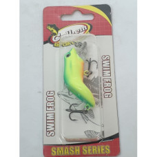 LURE CULLEM SM SWIMFROG-CHRT/FROG