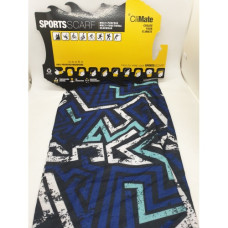 CLIMATE SP/SCARF BL/ABSTRACT