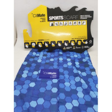 CLIMATE SP/SCARF NAVY HEXAGON