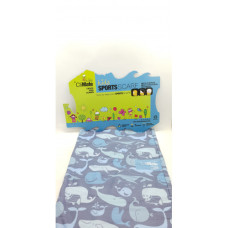 CLIMATE SP/SCARF KIDS BLUE WHALE
