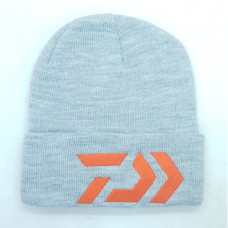 BEANIE DAIWA KNITTED-GREY/ORANGE