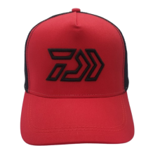 CAP DAIWA TR/K/LINE MESH-RED/BLK