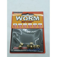 WEIGHT WORM BRASS 1/16oz DAMIKI