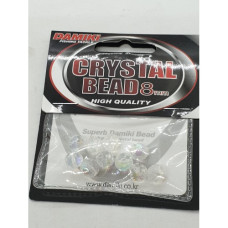 BEAD GLASS RAINBOW 10pp 8mm DAMIKI