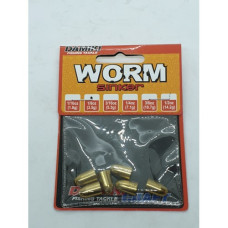 WEIGHT WORM BRASS 1/8oz DAMIKI
