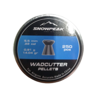 AIRPELLETS FLAT 5.5MM 250CT ARTEMIS
