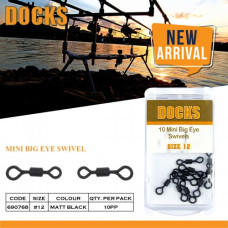 DOCKS MINI BIG EYE SWIVEL #12
