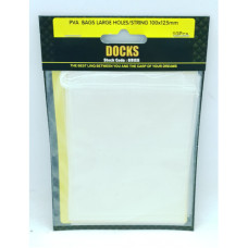 DOCKS PVA BAGS LRG/HOLES STRING 100X125