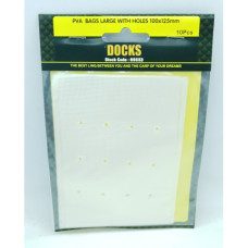 DOCKS PVA BAGS LRG/HOLES 100X125MM