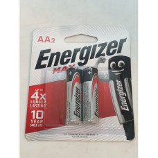BATTERY AA ENERGIZER 2PACK