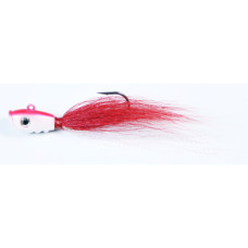 JIG BUCKTAIL 1OZ RED&WHITE ADR