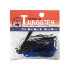 JIG BIG/BASS FLIPPING TUNG 3/8-BLK/BLUE