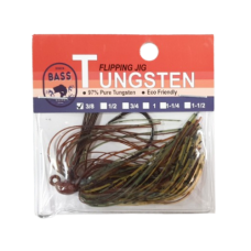 JIG BIG/BASS FLIPPING TUNG 3/8-CAMO CRAW