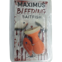 BLEEDING BAITFISH GLOW-ORANGE POPPER