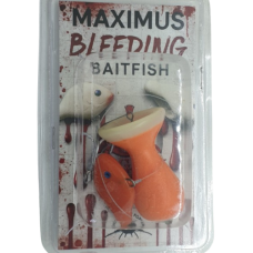 BLEEDING BAITFISH GLOW-ORANGE POPPER