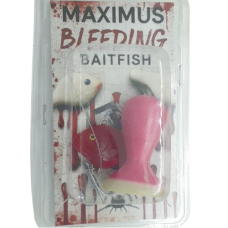 BLEEDING BAITFISH GLOW-RED POPPER