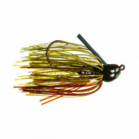 BITSY BUG MINI JIG 1/4OZ-GRN/PUMPKIN