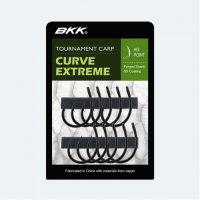 HOOK BKK CARP CURVE EXTREME #1 10PP