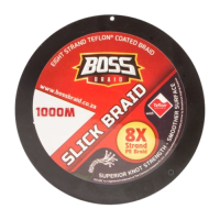 BRAID BOSS SLICK 65LB 8X 1000M GREEN