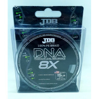 BRAID JDB DNA 15LB BLACK 8X 300YDS