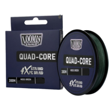 BRAID LOOMIS QUADCORE 300M-40LB GREEN