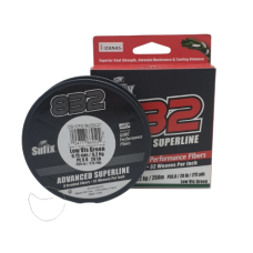 BRAID SUFIX 832 275YDS 20LB 0.15 GRN