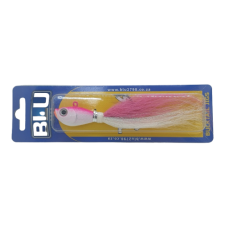 BUCKTAIL JIG 2OZ WHT/PINK BLU