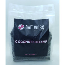 PELLETS BAITWORX-COCONUT & SHRIMP 1KG