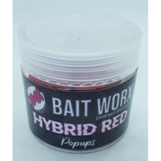 POPUP BAITWORX-HYBRID RED 16MM