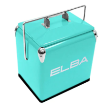 COOLER BOX ELBA METAL-TURQUOISE