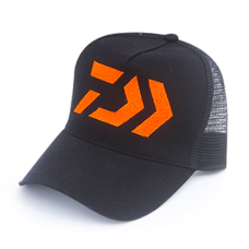 CAP DAIWA TR-BLK MESH ORNG