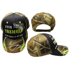 CAP 'FISH TREMBLE' LOGO
