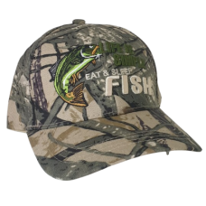 CAP 'LIFE IS SIMPLE EAT,SLEEP & FISH' L