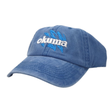 CAP OKUMA STONEWASH AQUA