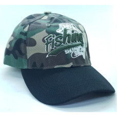 CAP 'FISHING, SHUTUP & FISH' LOGO